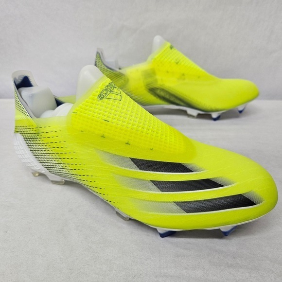 Adidas X Ghosted+ FG Soccer Cleats FW6911 Solar Yellow Black Mens Size 7.5 main image 10